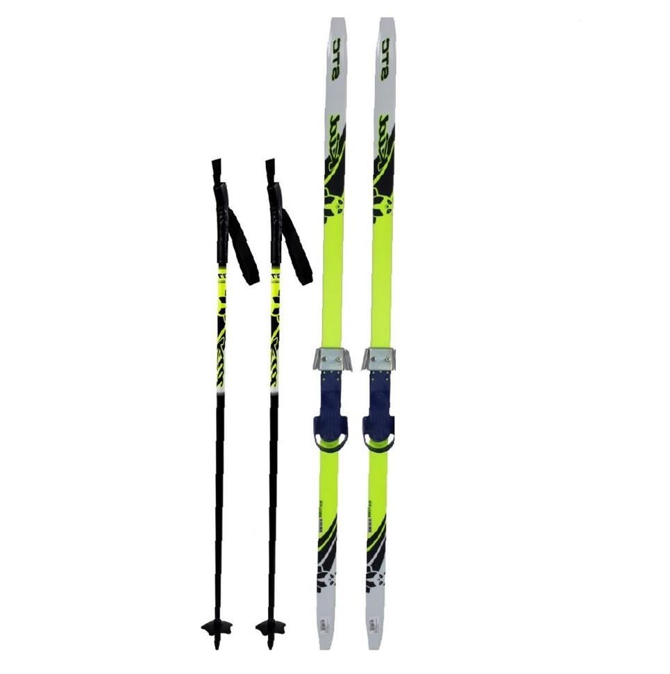 Лыжный детский комплект STC р.140 см