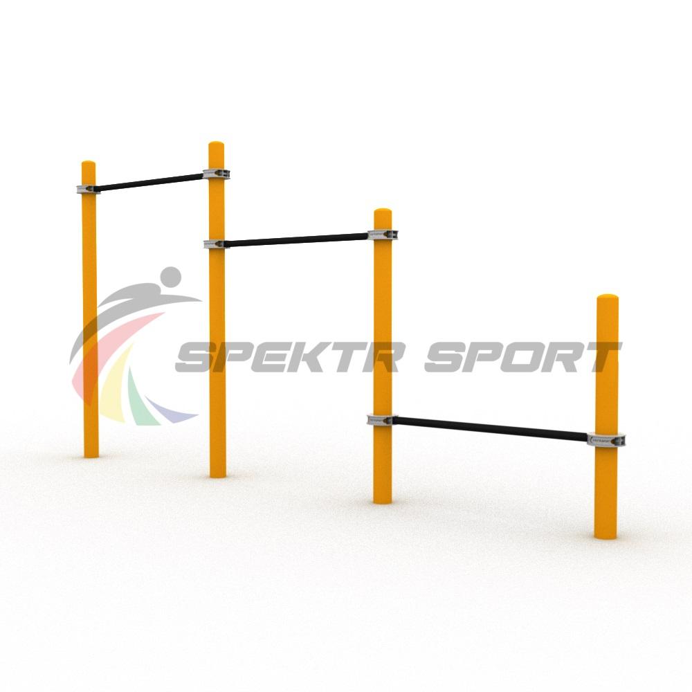 Перекладины для отжимания и подтягивания Воркаут SP WRK-01_76mm