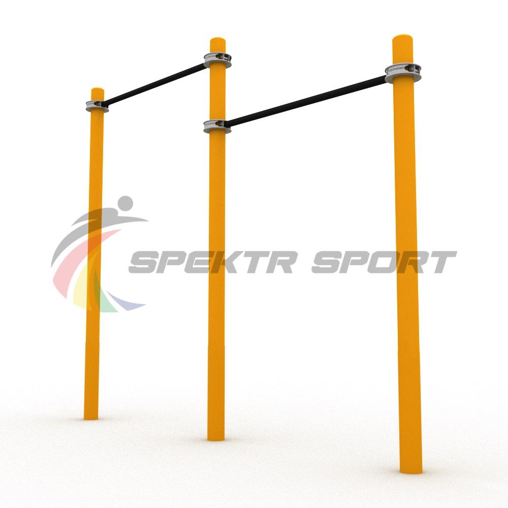 Турник уличный двойной для Воркаут SP WRK-13_76mm