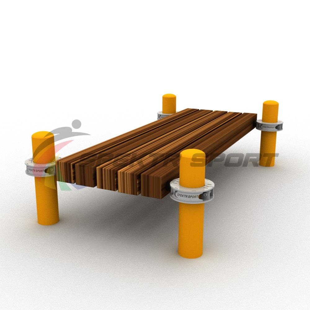 Лавочка стандартная для Воркаут SP WRK-14_76mm