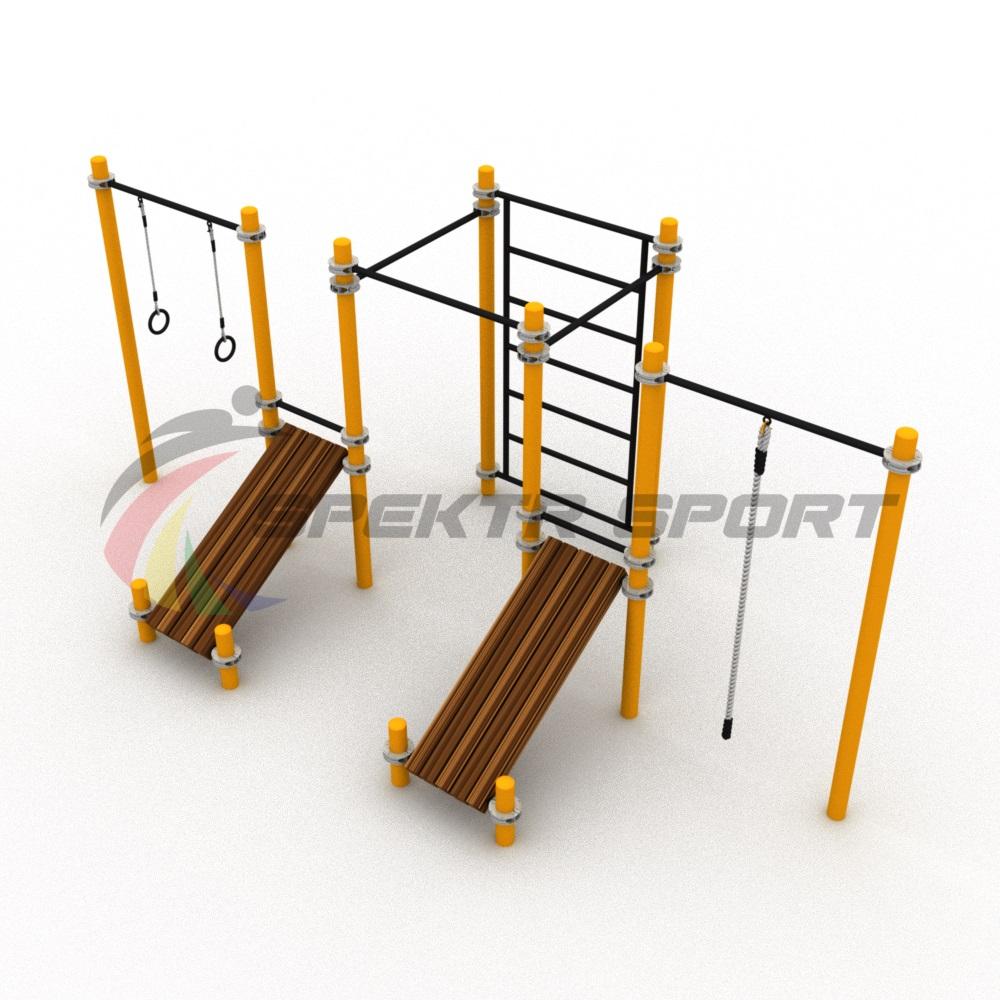 Комплекс тренажеров для Воркаут SP WRK-21_76mm