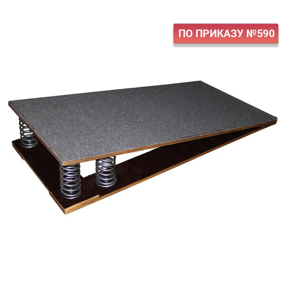 Мостик гимнастический подкидной (4 пружины)