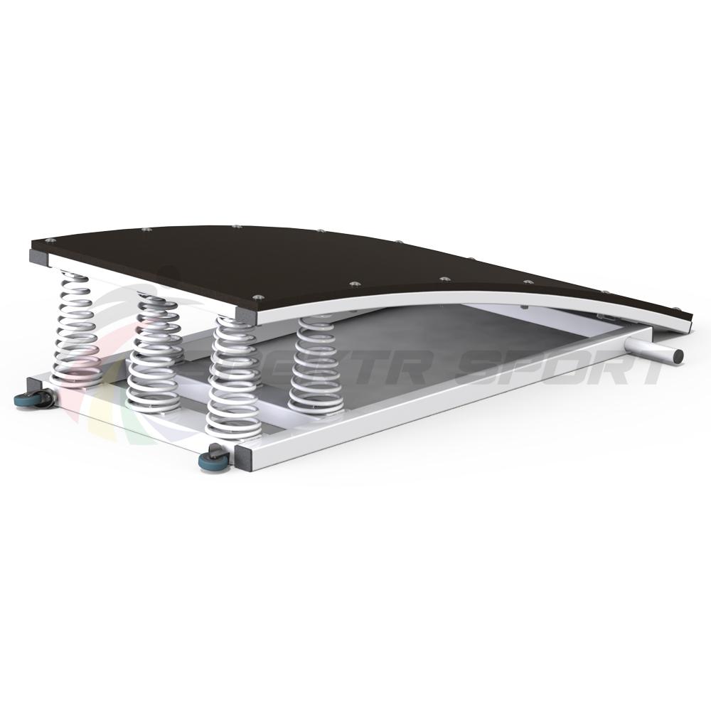 Мостик гимнастический подкидной Профи (6 пружин)