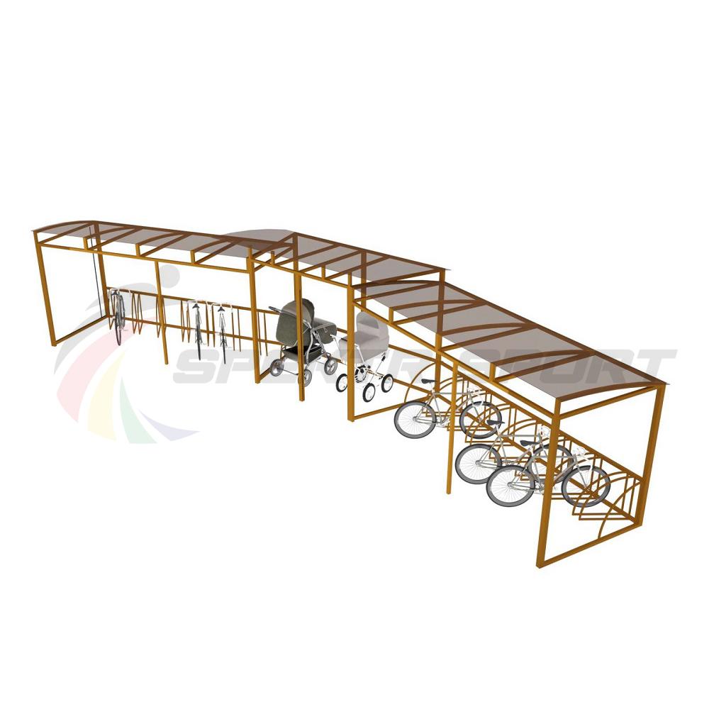 Велопарковка крытая Бетта-Парк 100