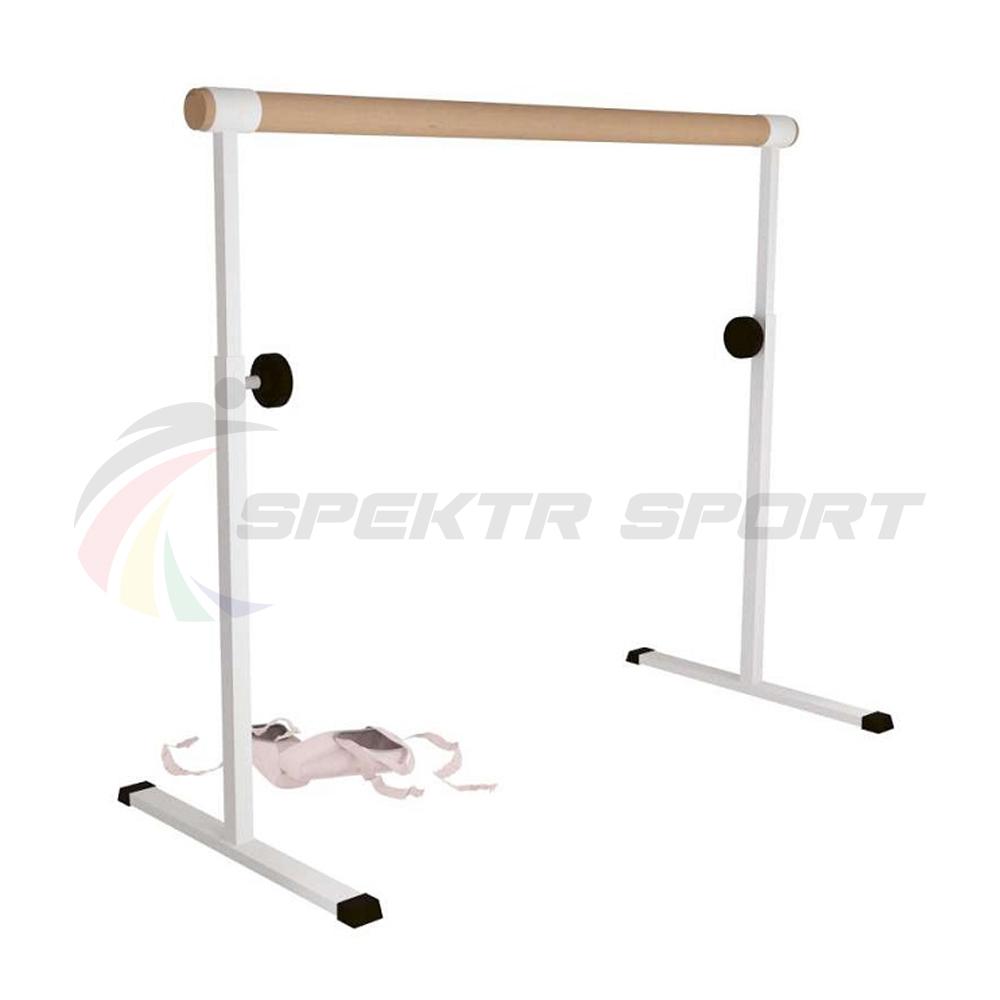 Станок балетный однорядный разборный Аллегро 1 метр. цв. белый