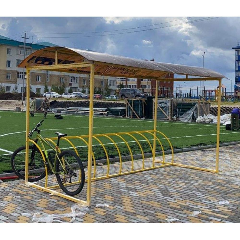 Велопарковка крытая Бетта-10 на десять веломест