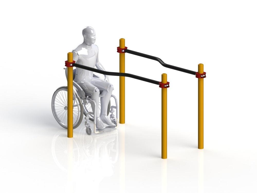 Брусья параворкаут изогнутые WRK-D04_76mm