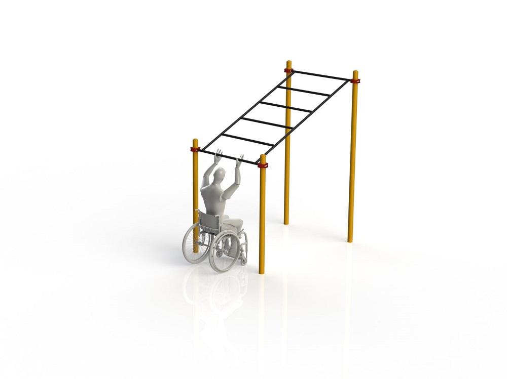 Рукоход в подъем параворкаут WRK-D06_76mm