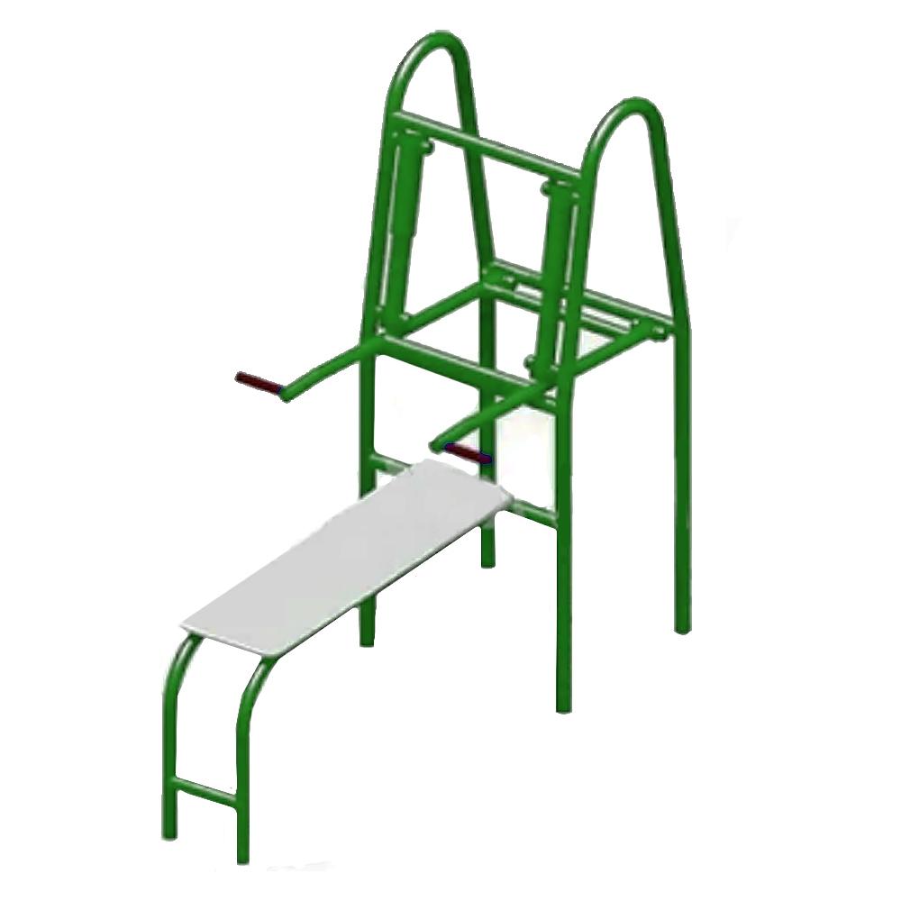 Уличный тренажер взрослый Жим лежа ТС 145