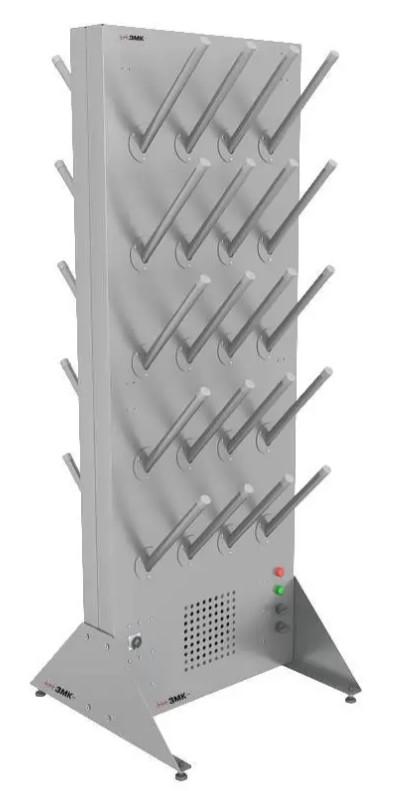 Сушильный стеллаж для обуви SL1 Вираж эконом, двусторонний, с бактерицидной лампой (24 пар)