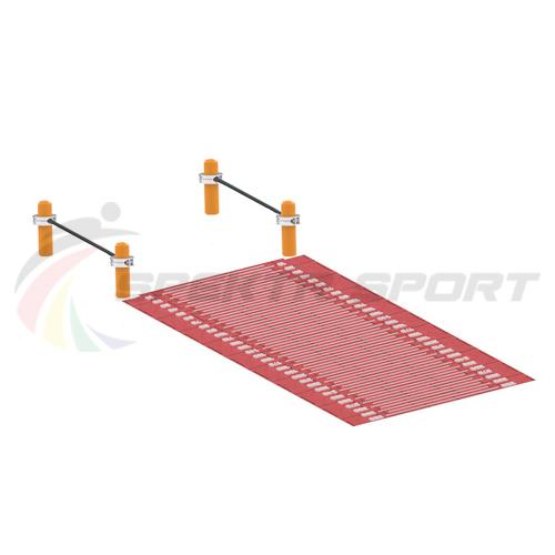 Помост для выполнения испытания Прыжок в длину с места толчком двумя ногами