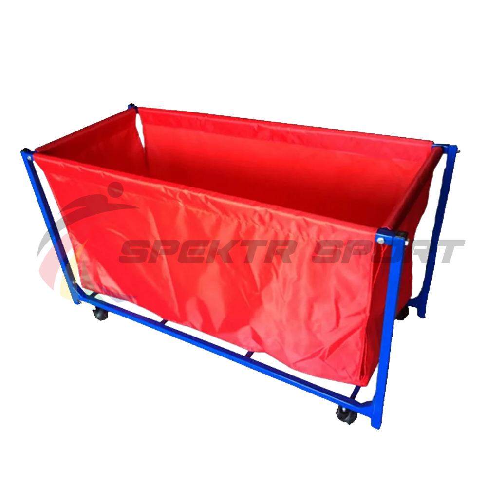 Контейнер для мячей на колесиках