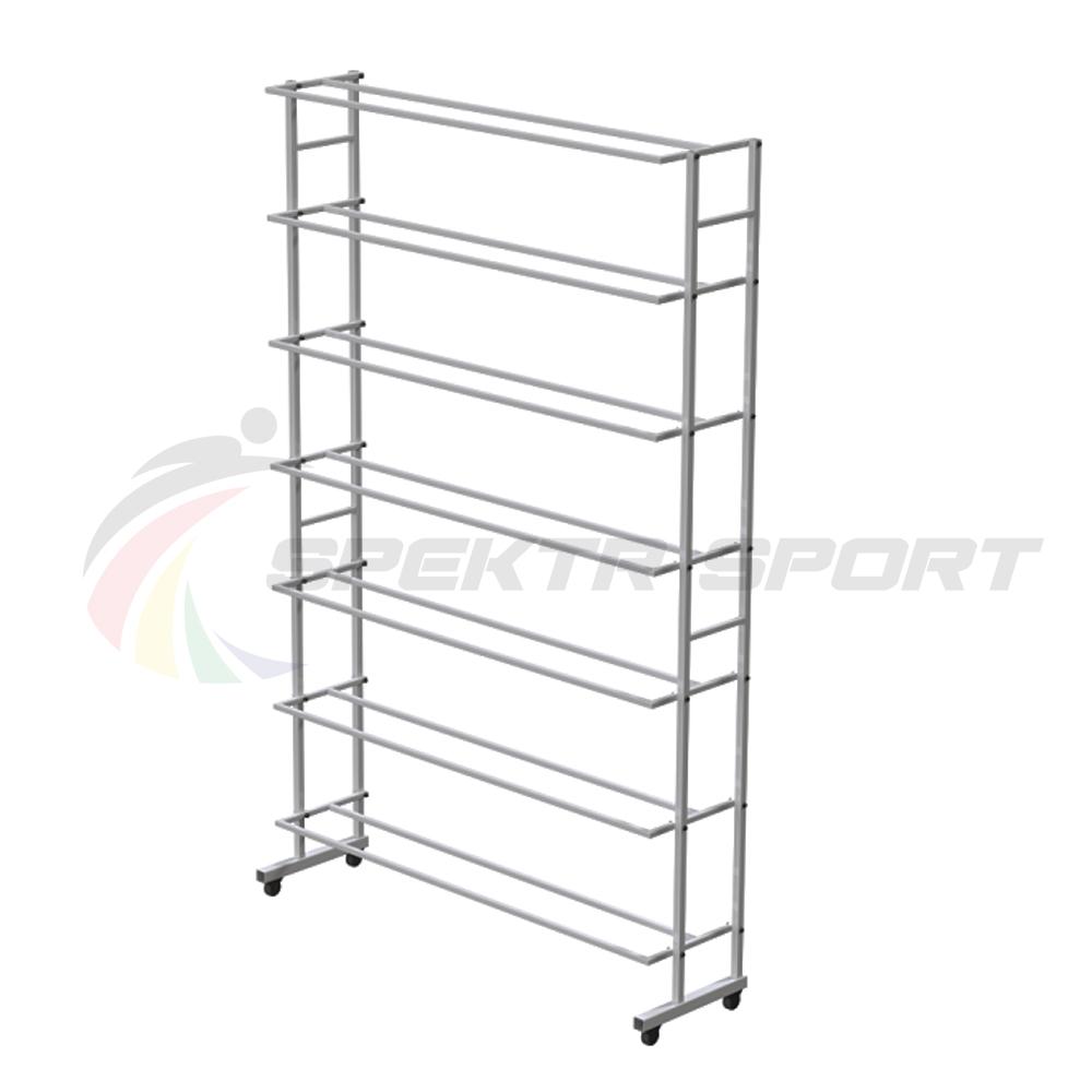 Стеллаж для мячей мобильный односторонний шир. 1570 мм SP ХИ-М1_42