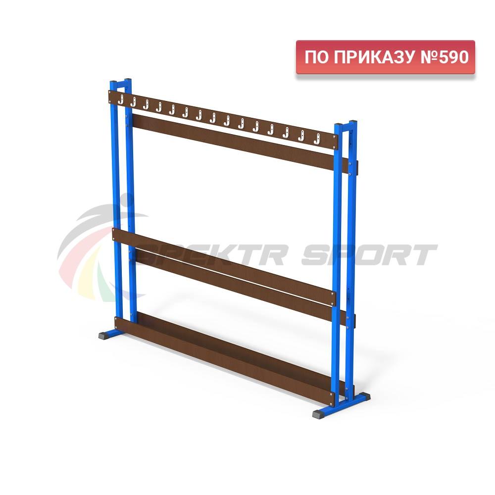 Стеллаж для лыж двусторонний (на 30 пар) ЛХ2