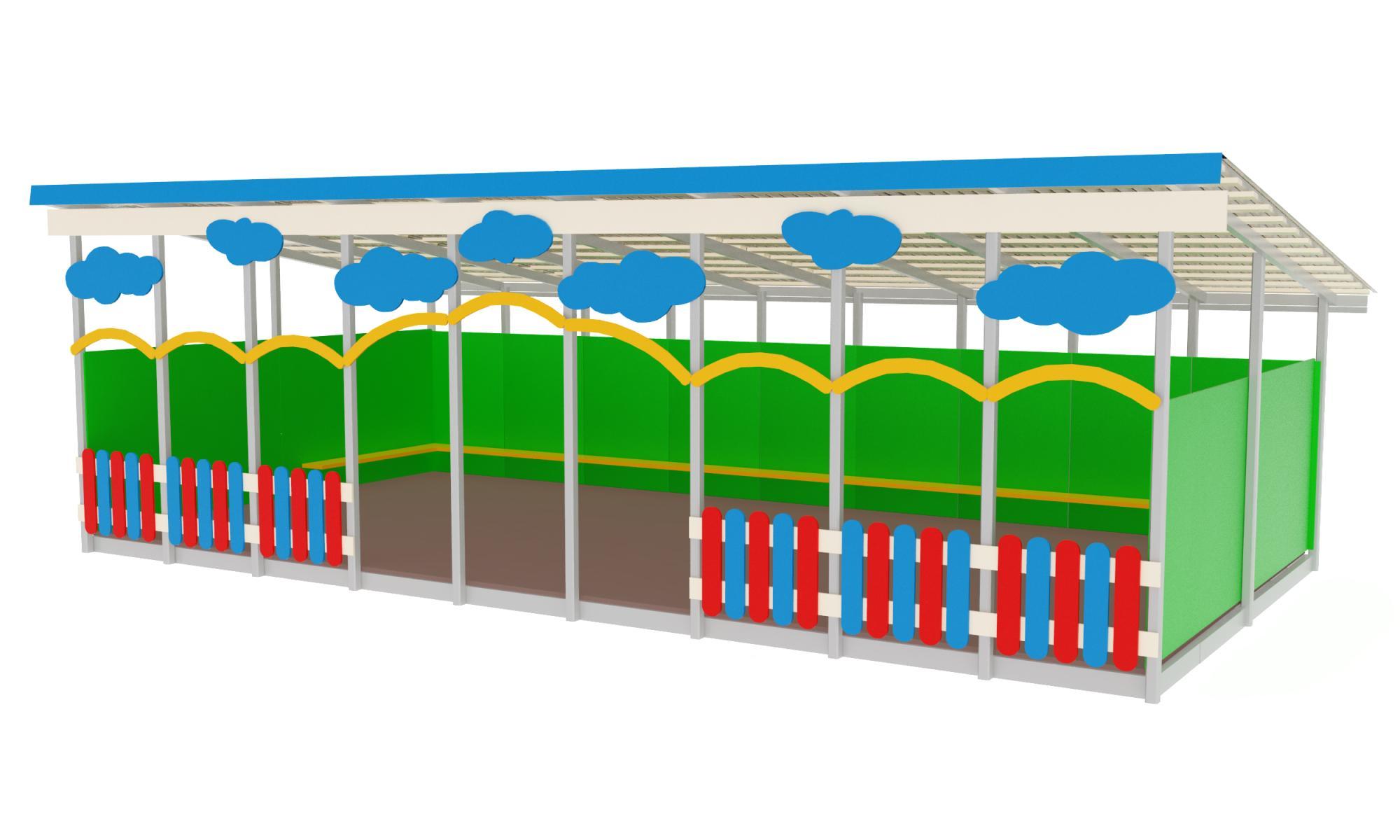 Теневой навес Детство МФ 717