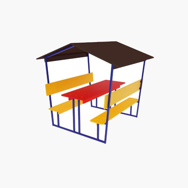 Столик взрослый с навесом МФ 305