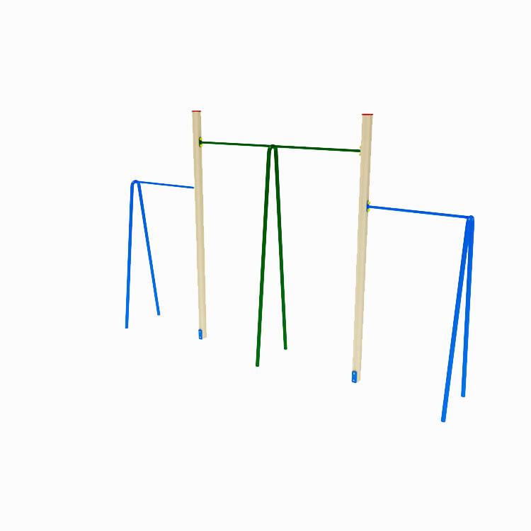 Турник уличный комбинированный СО 204