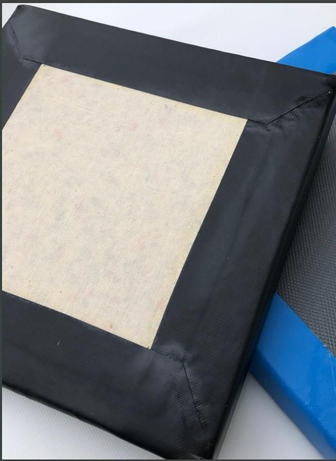 Лист татами тренировочного 1х2х0.04, 160 кг/м3, Judo-ткань "Рисовая соломка", дно: бязь ПВХ