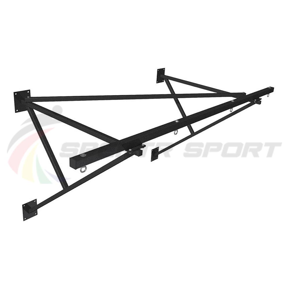 Консоль для подвесных снарядов (для 5 элементов) пристенная 3000х1500 мм