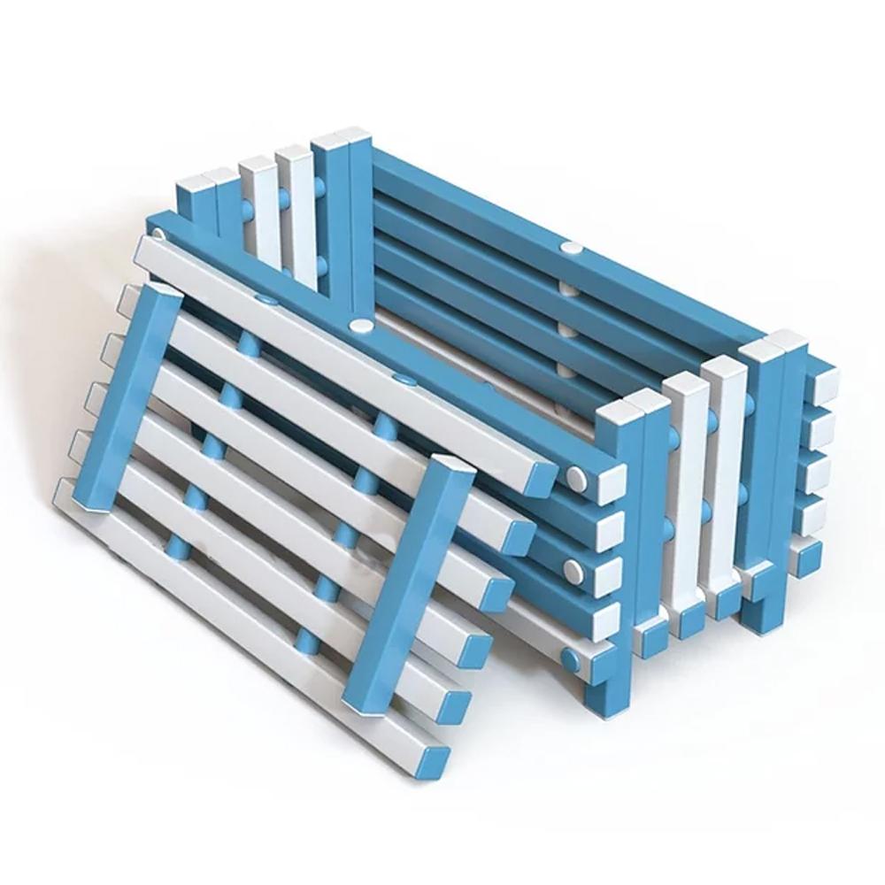 Скамья-ящик для бассейнов жесткий ПВХ 1100х475х500 мм