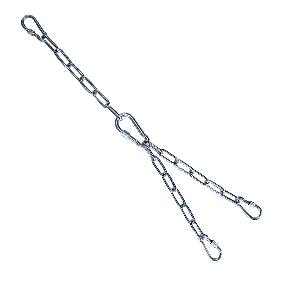 Подвесное устройство для боксерского мешка (цепь, три карабина)