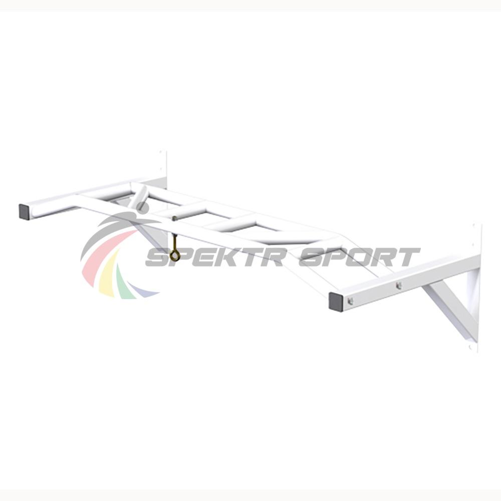 Турник настенный с мультихватом Гефест разборный цв. белый