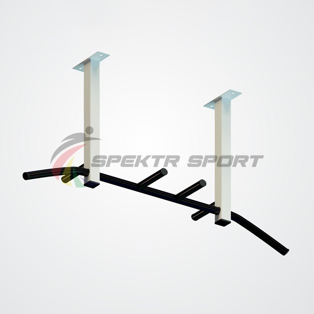 Турник потолочный (600 мм) Атлант 4 цв. белый