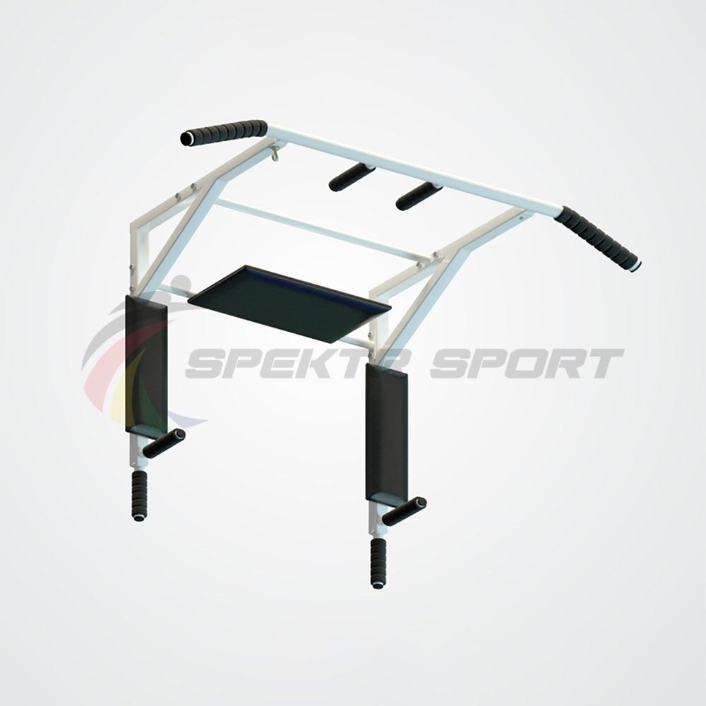 Турник-брусья-пресс Стэнли разборный цв. белый