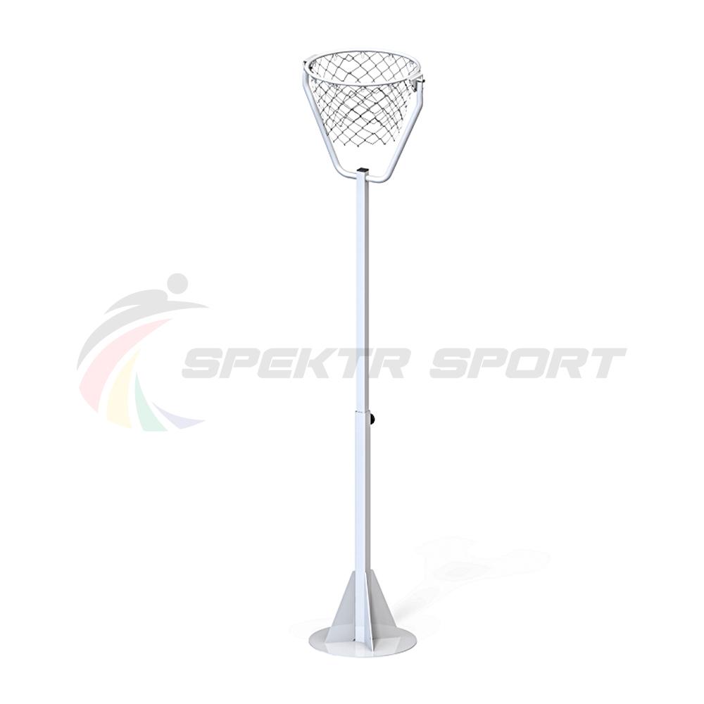 Мишень для мячей с изменением высоты кольца