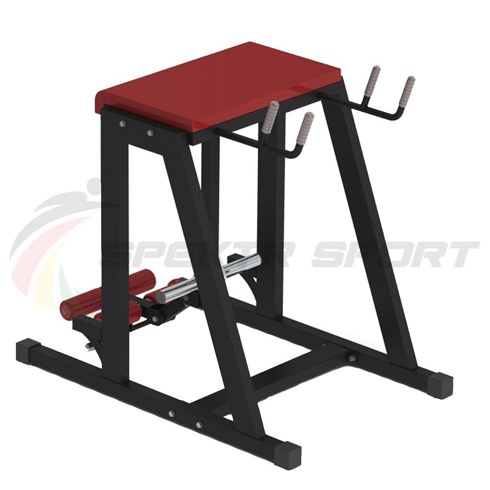 Обратная гиперэкстензия Spektr Sport с отягощением (свободный вес)
