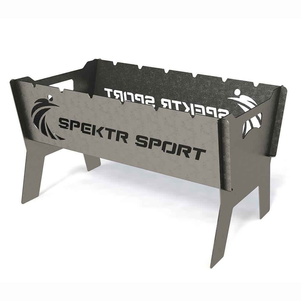 Мангал Laser Grill "Компакт" 2 мм (на 6 шампуров)