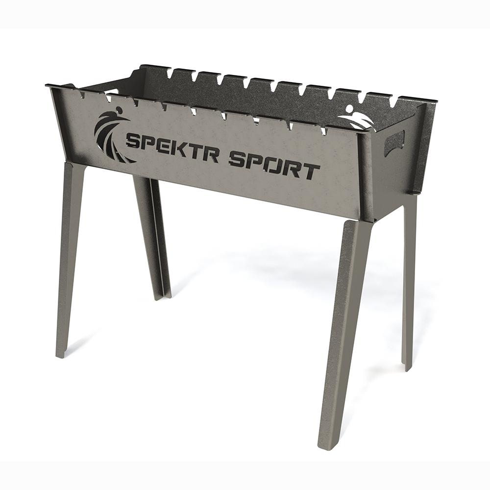 Мангал Laser Grill "Люкс" 2 мм (на 9 шампуров) высокий