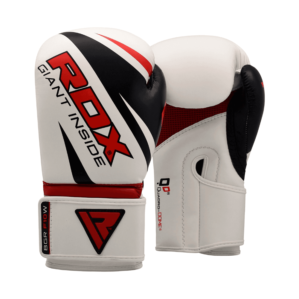 Перчатки боксерские RDX REX F10 WHITE BGR-F10W, 12 oz
