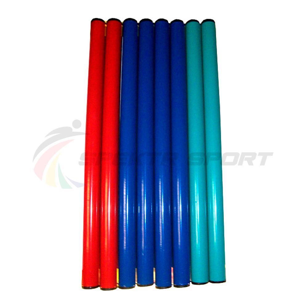 Палочки эстафетные игровые металлические (комплект 8 шт)