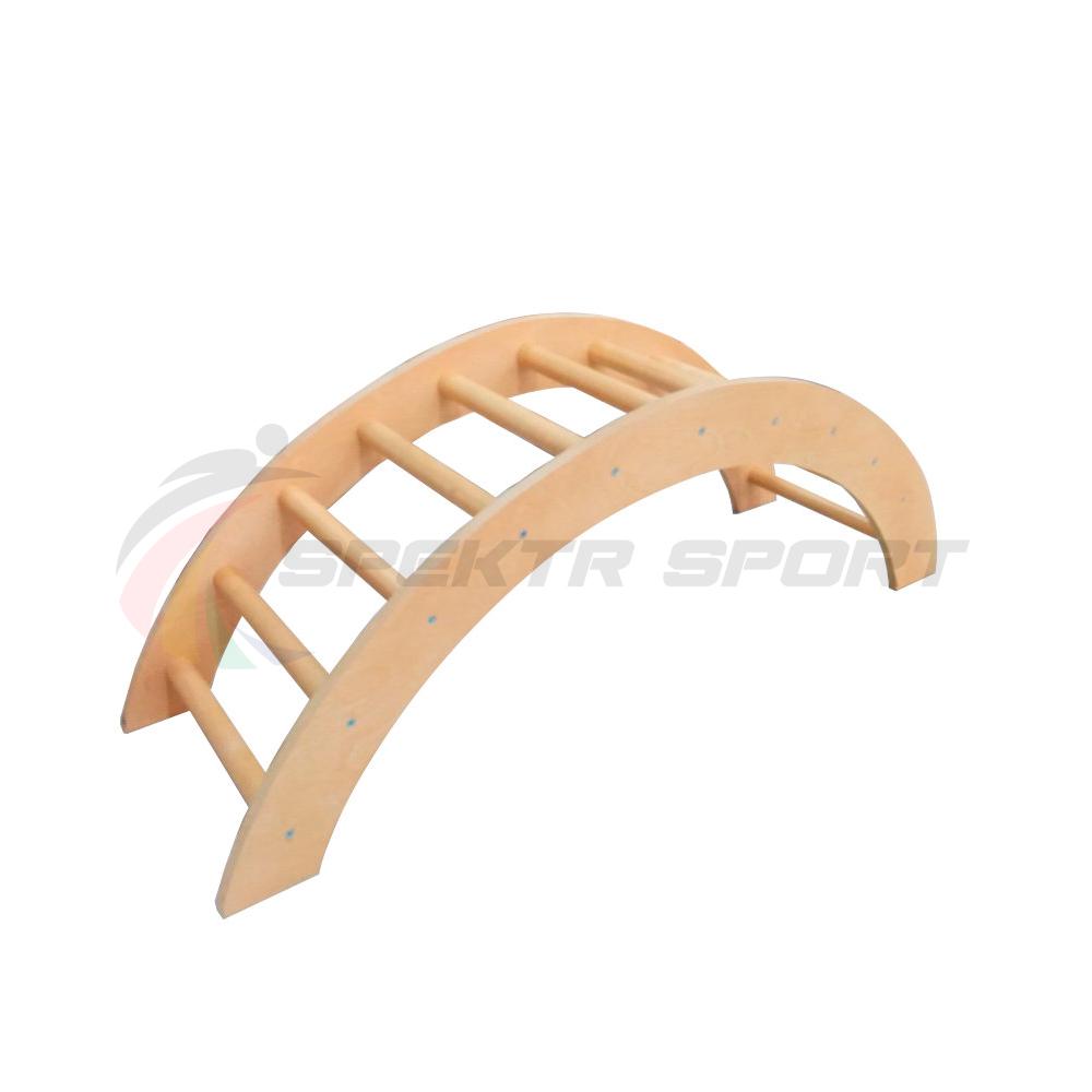 Мостик-качалка (круглые перекладины) 1,5х0,4х0,56м