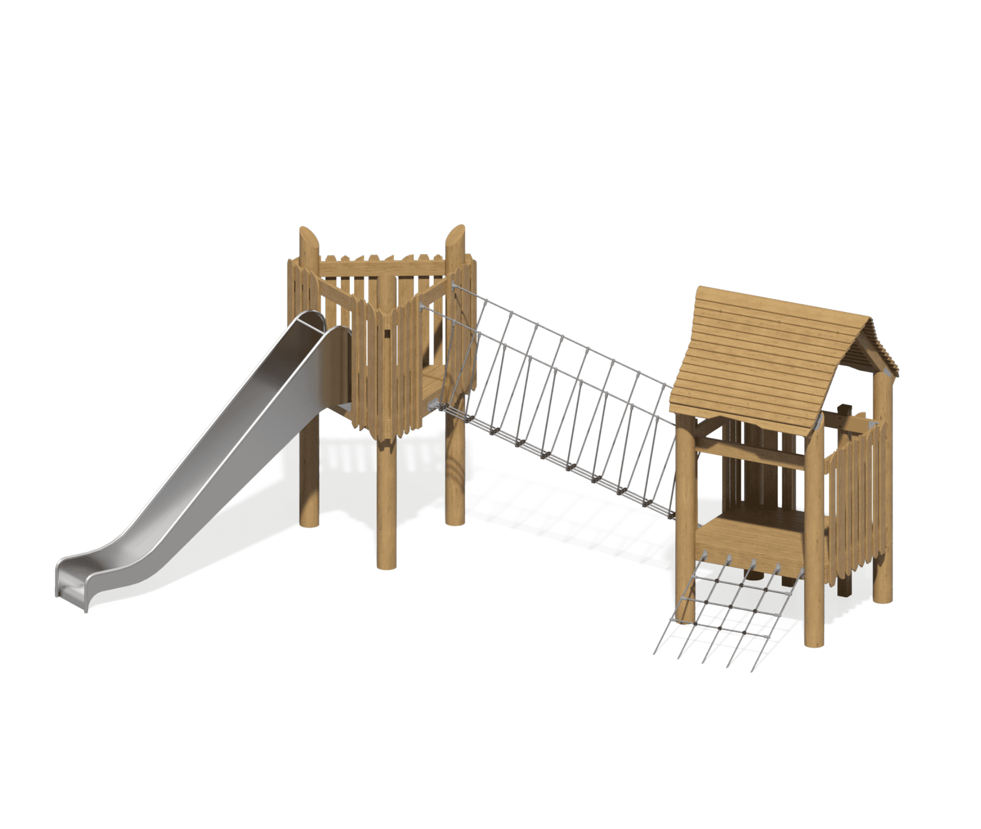 Игровой комплекс "Домик с переправой"